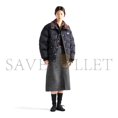 PRADA MEDIUM-WEIGHT COMPACT POPLIN DOWN JACKET 292295